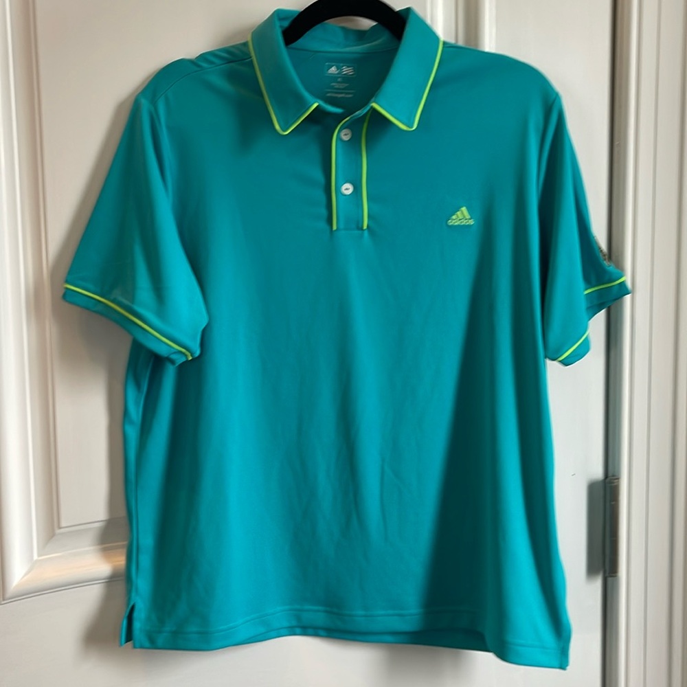 Adidas Golf Teal Women's Polo Size XL